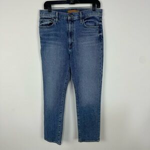 Joe's Jeans The Luna High Rise Cigarette Crop Medium Wash Denim Jeans